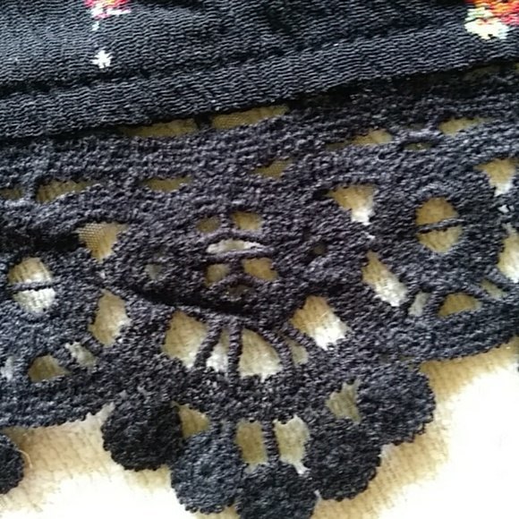 Boho Floral Peasant Top Sz XXL NWT - Picture 6 of 8